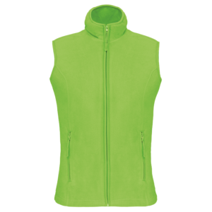 Bodywarmer micropolaire femme