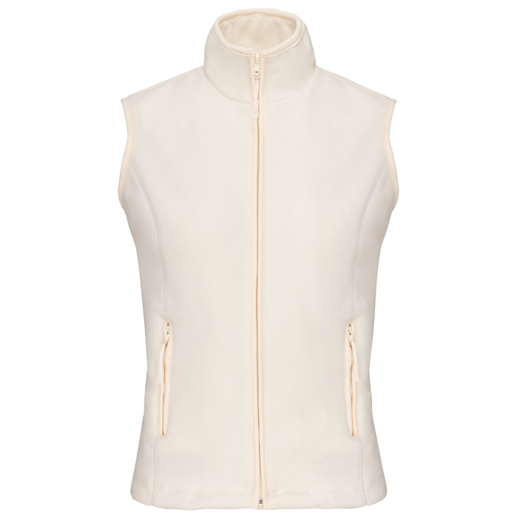 Bodywarmer micropolaire femme