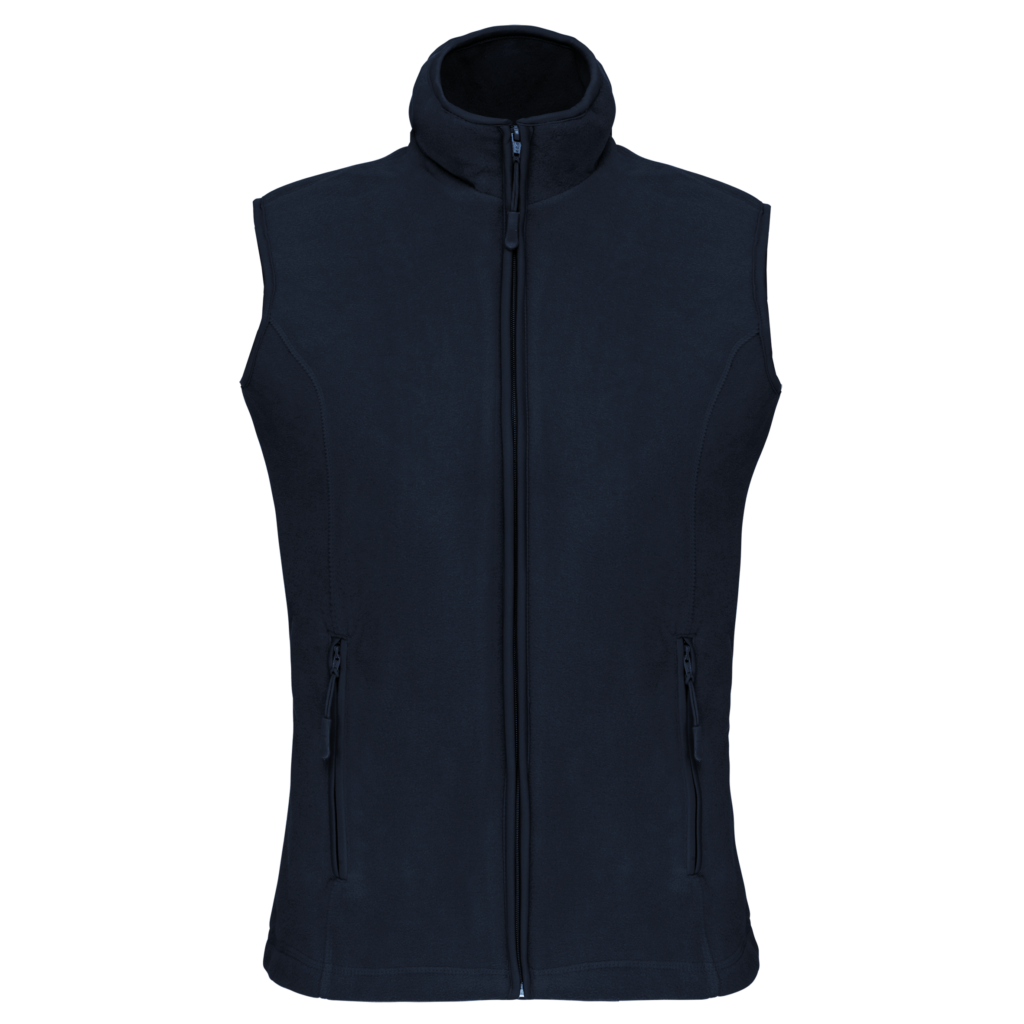 Bodywarmer micropolaire femme