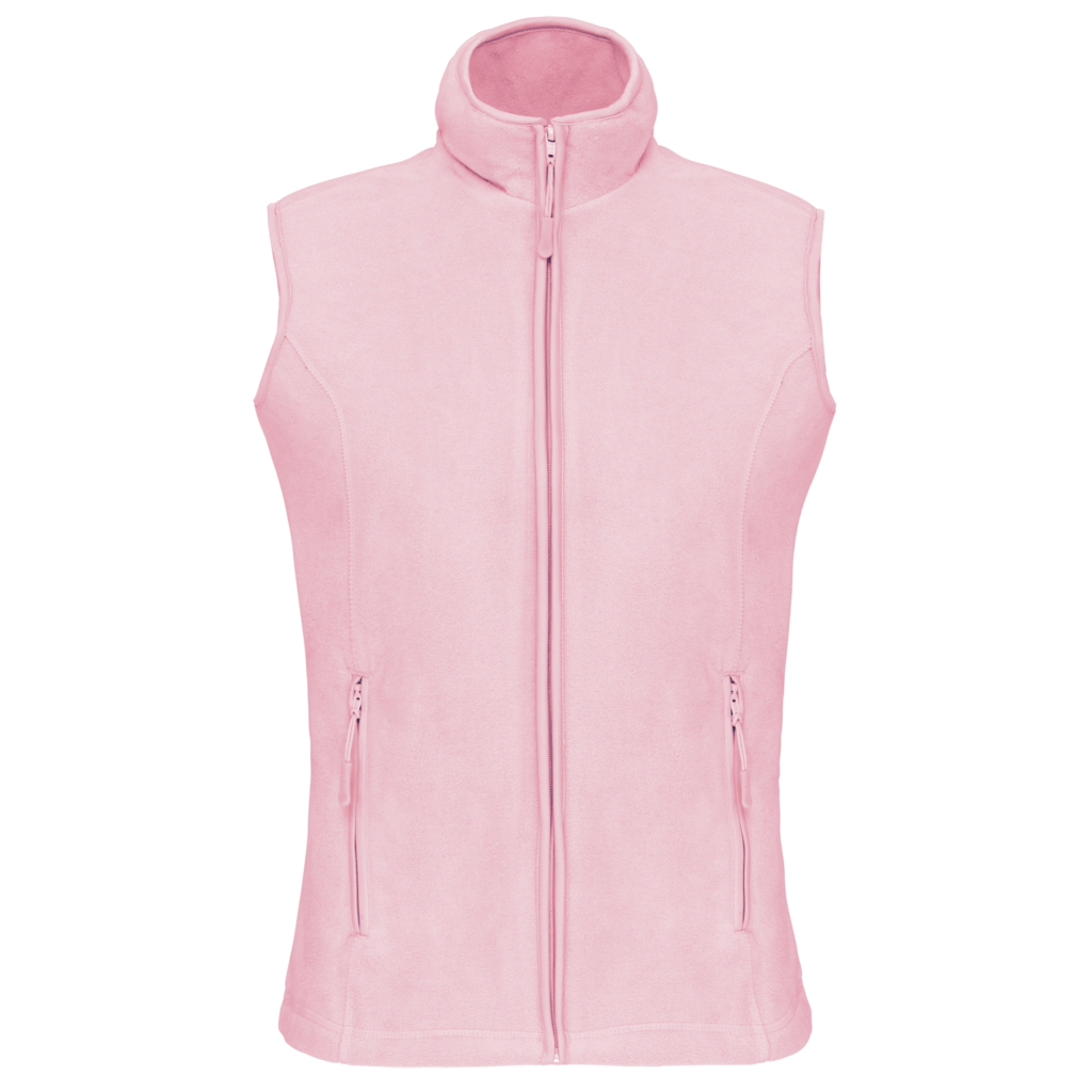 Bodywarmer micropolaire femme