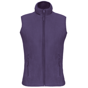 Bodywarmer micropolaire femme