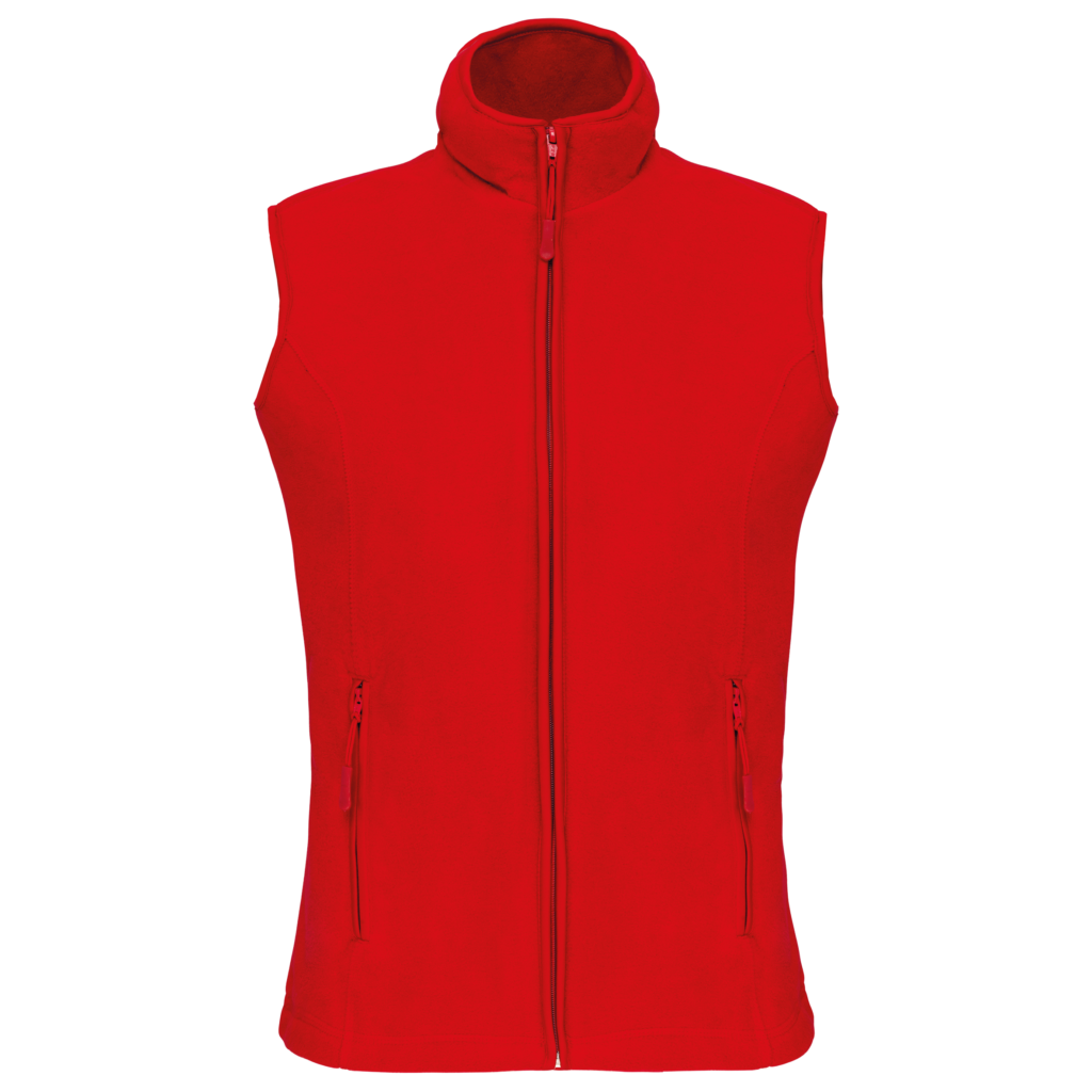 Bodywarmer micropolaire femme