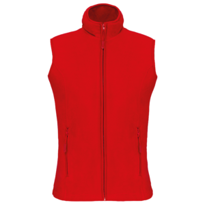 Bodywarmer micropolaire femme