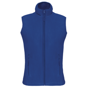 Bodywarmer micropolaire femme
