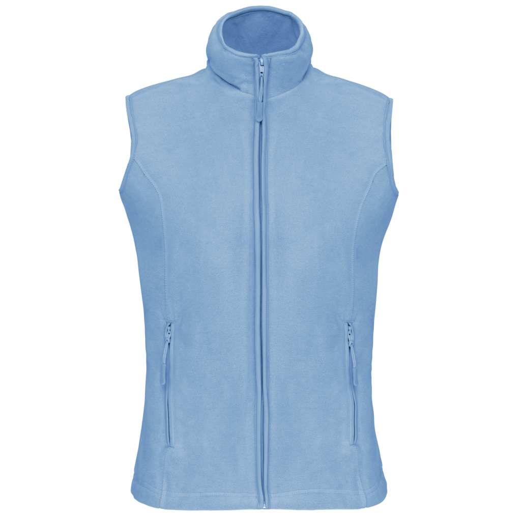 Bodywarmer micropolaire femme