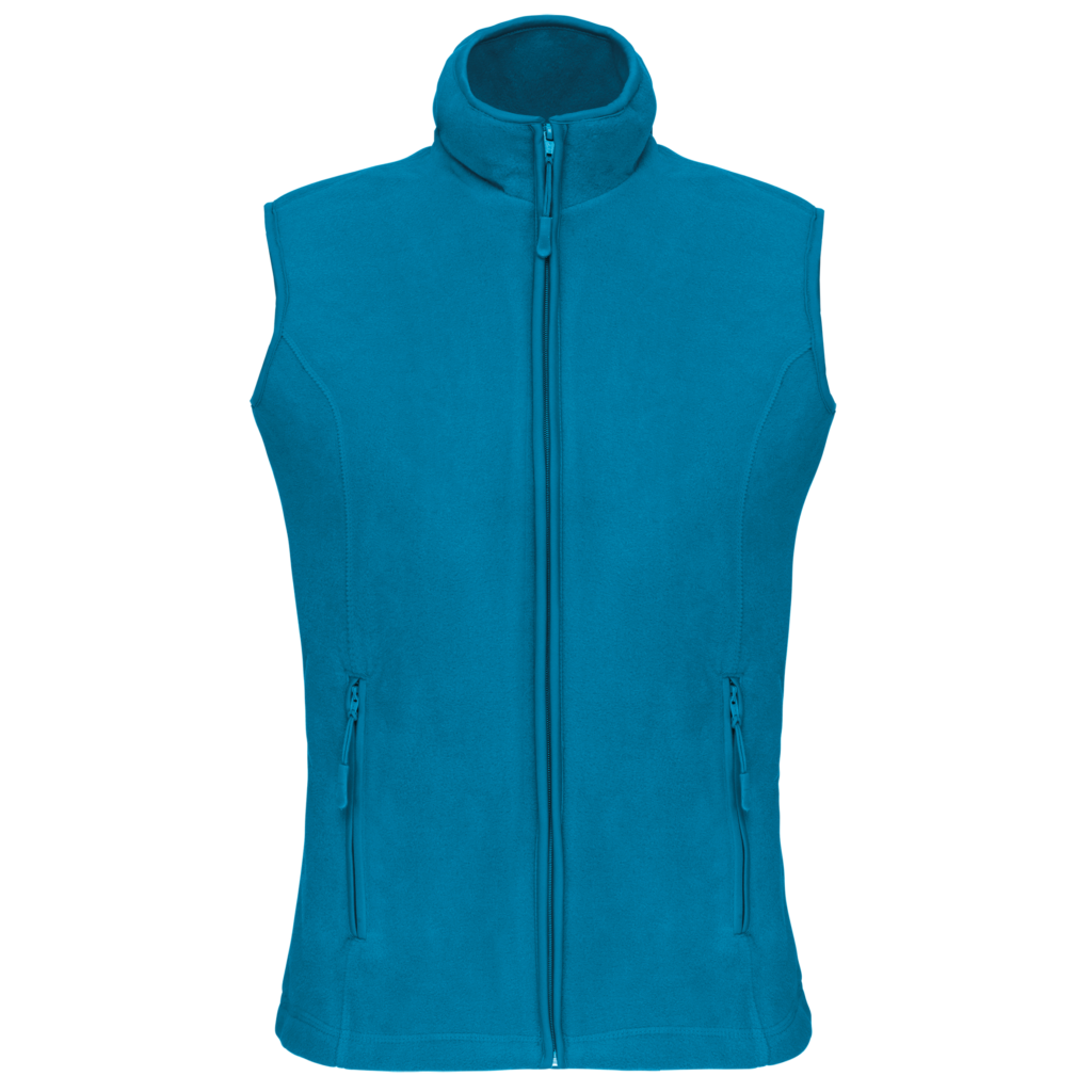 Bodywarmer micropolaire femme