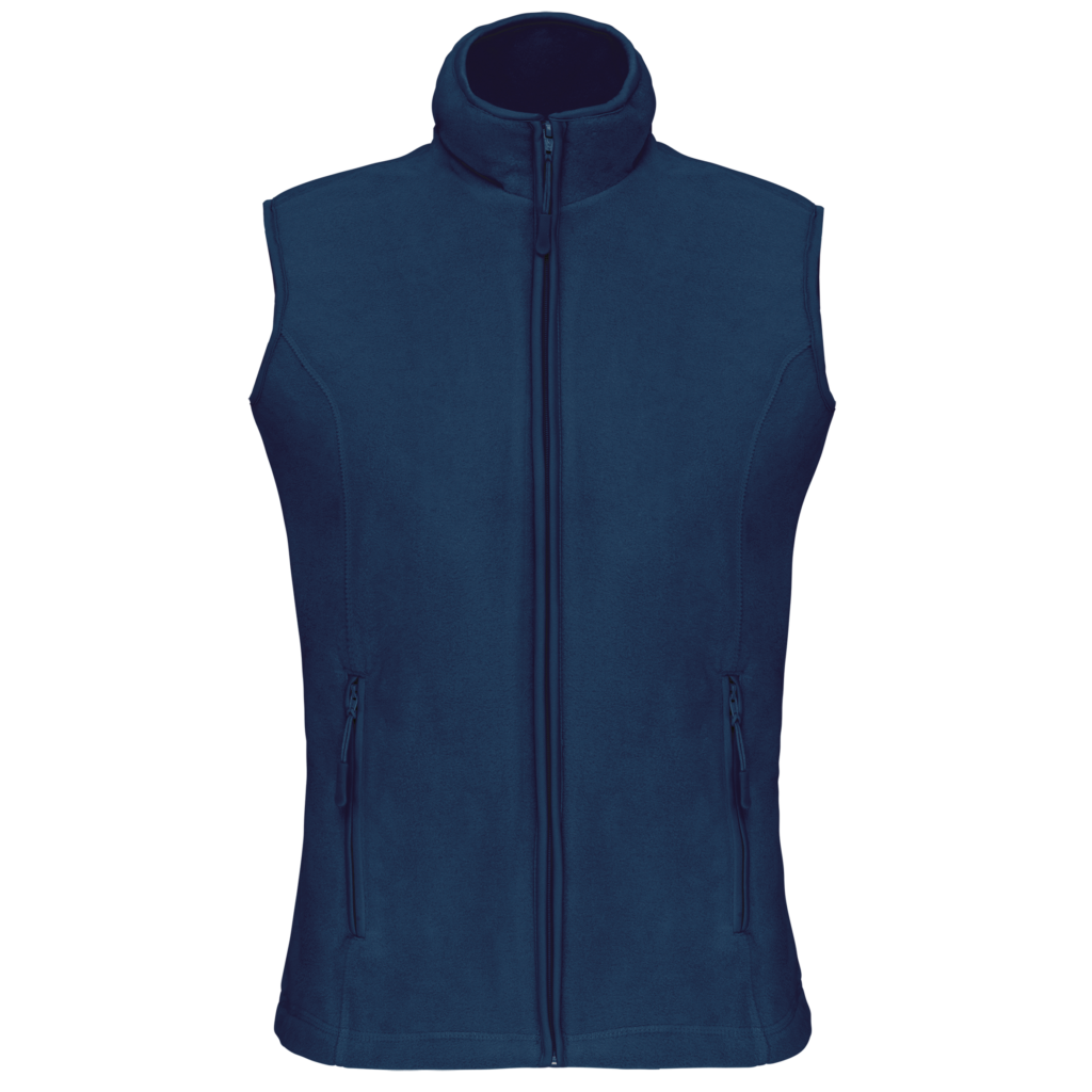 Bodywarmer micropolaire femme