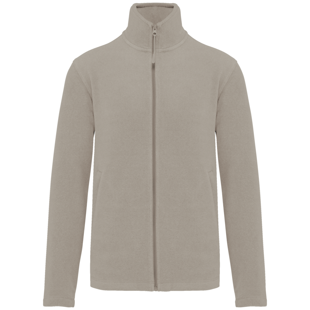 Veste micropolaire zippée homme