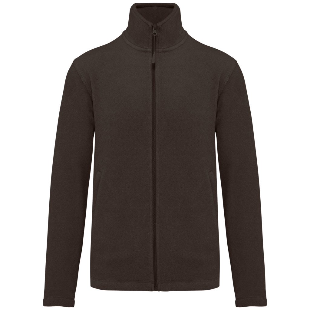 Veste micropolaire zippée homme