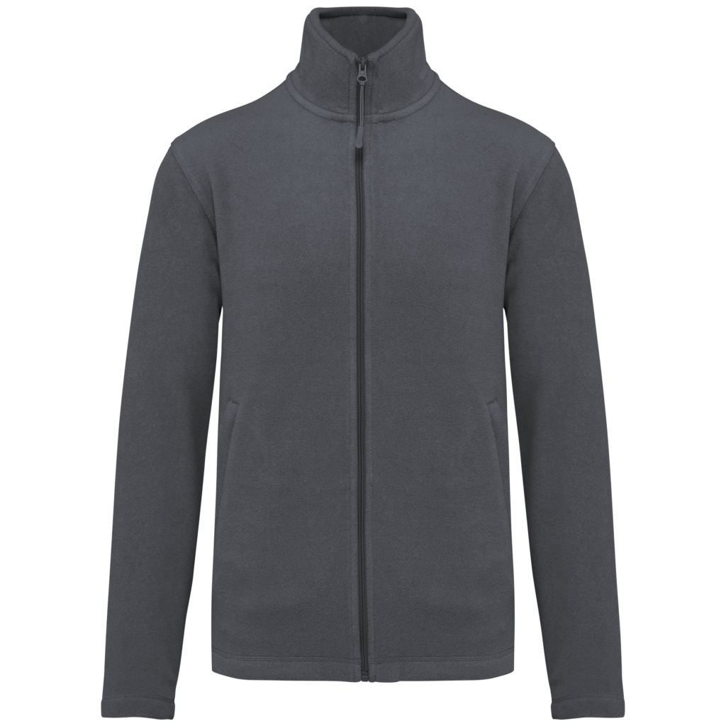 Veste micropolaire zippée homme