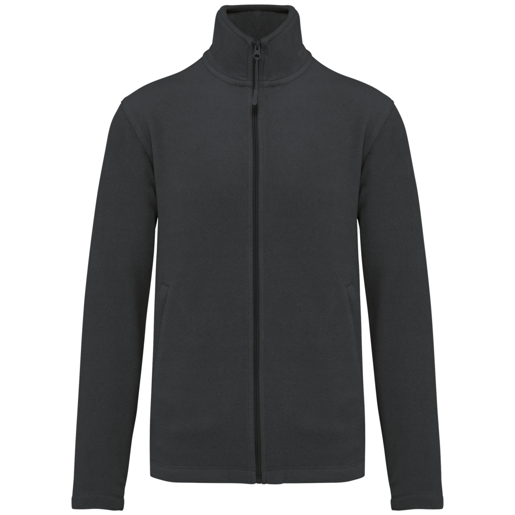 Veste micropolaire zippée homme