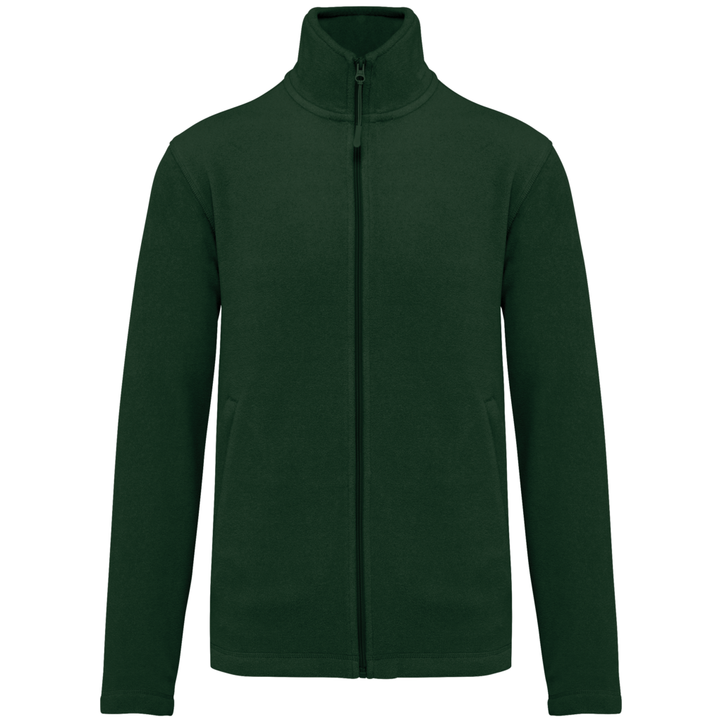 Veste micropolaire zippée homme