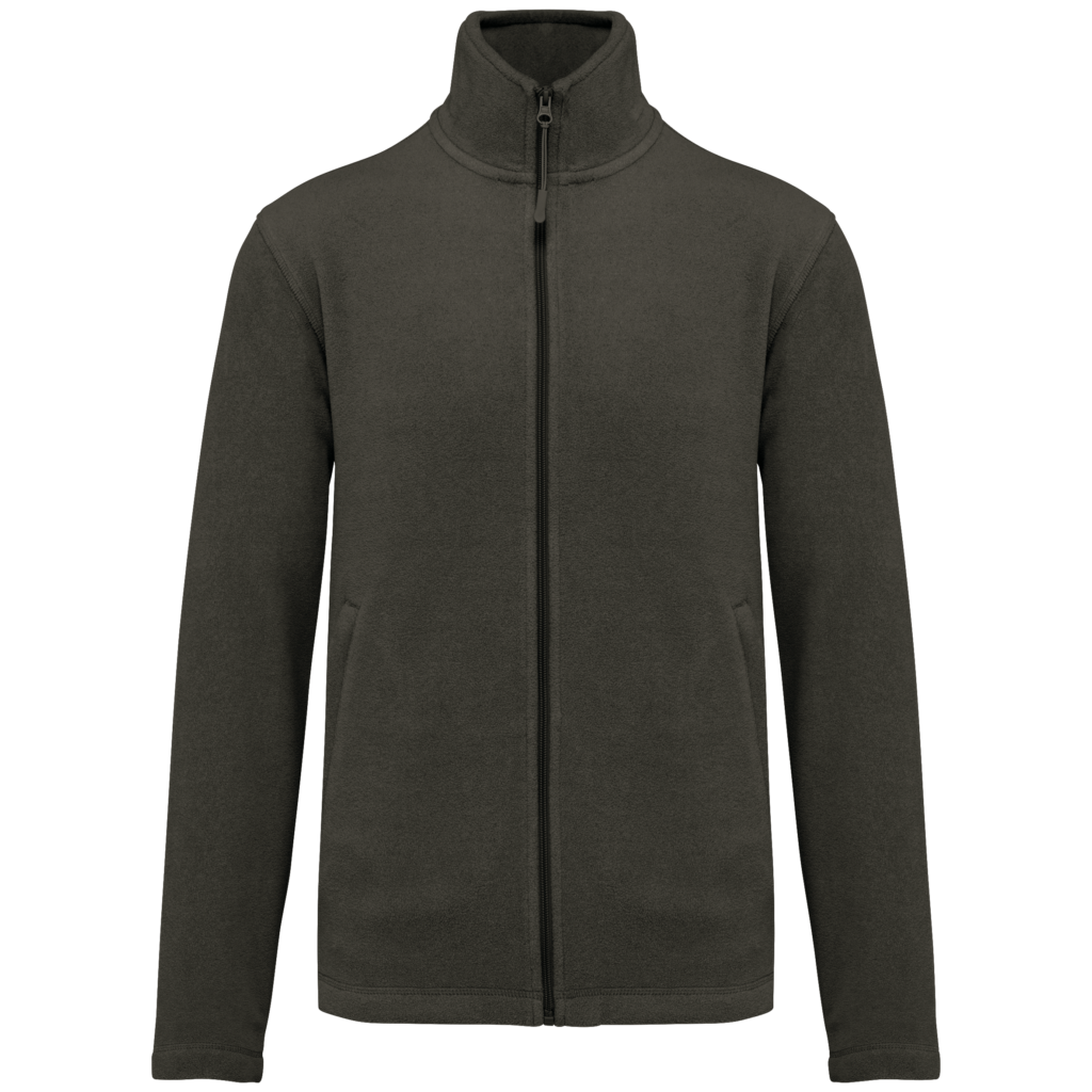 Veste micropolaire zippée homme