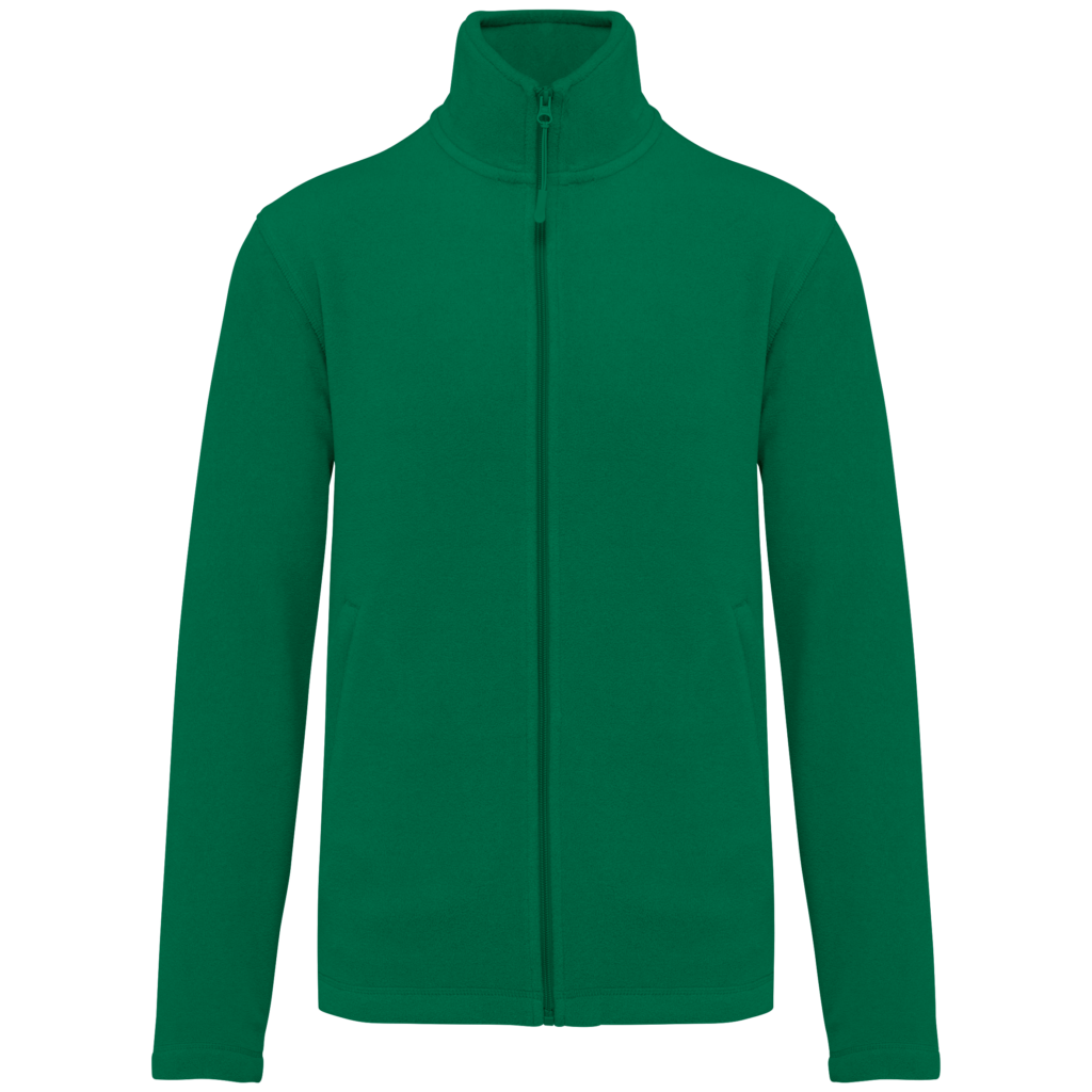Veste micropolaire zippée homme