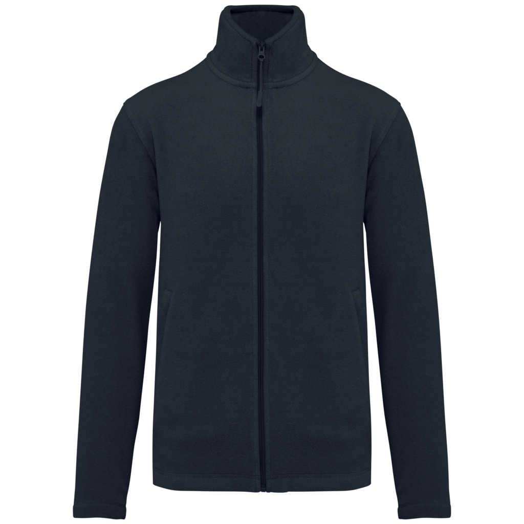 Veste micropolaire zippée homme