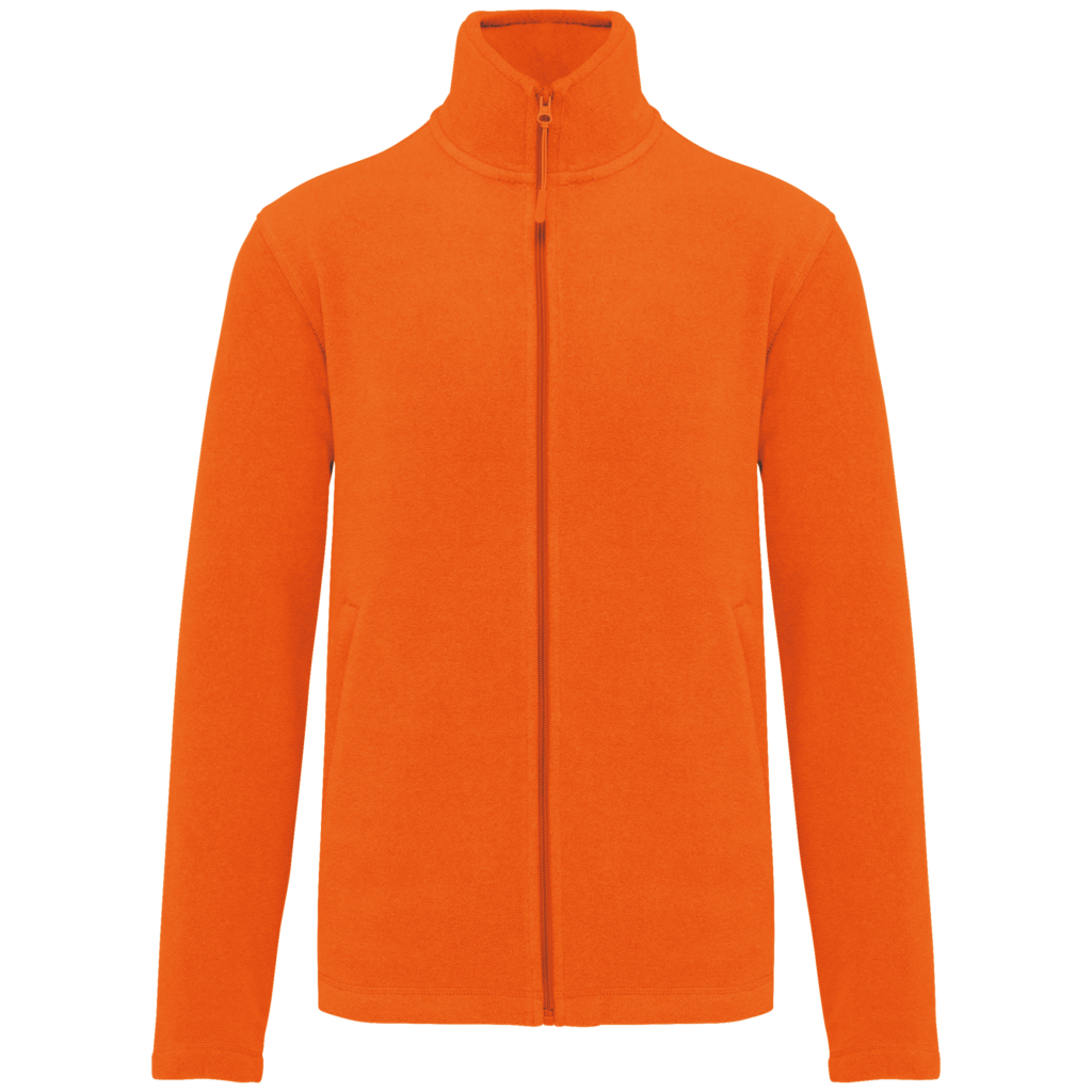 Veste micropolaire zippée homme