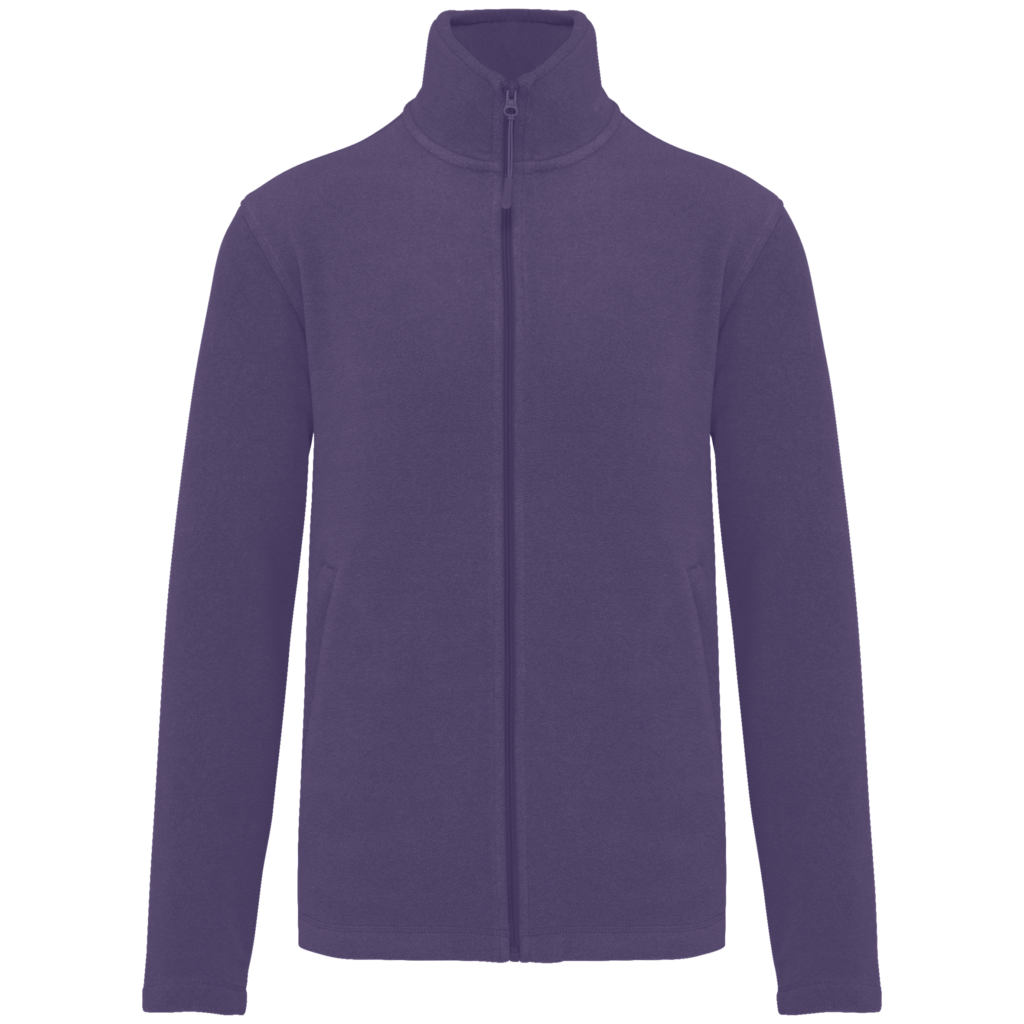 Veste micropolaire zippée homme