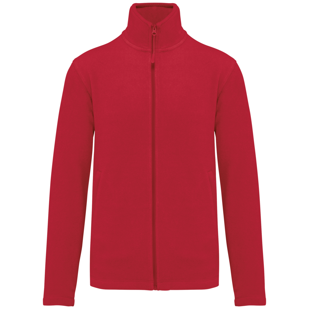 Veste micropolaire zippée homme