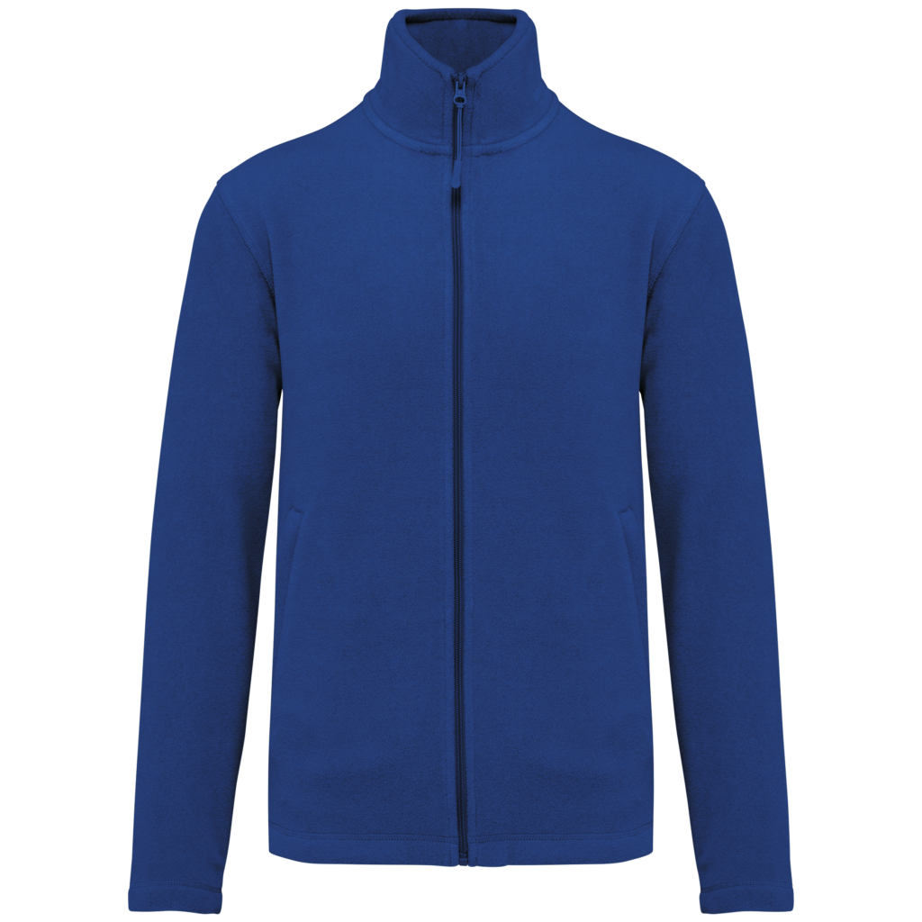 Veste micropolaire zippée homme