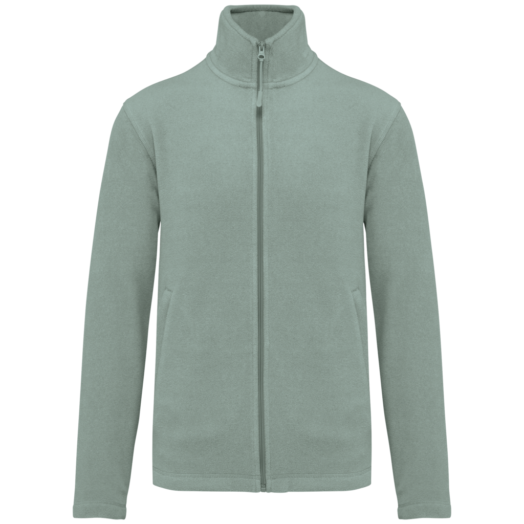 Veste micropolaire zippée homme