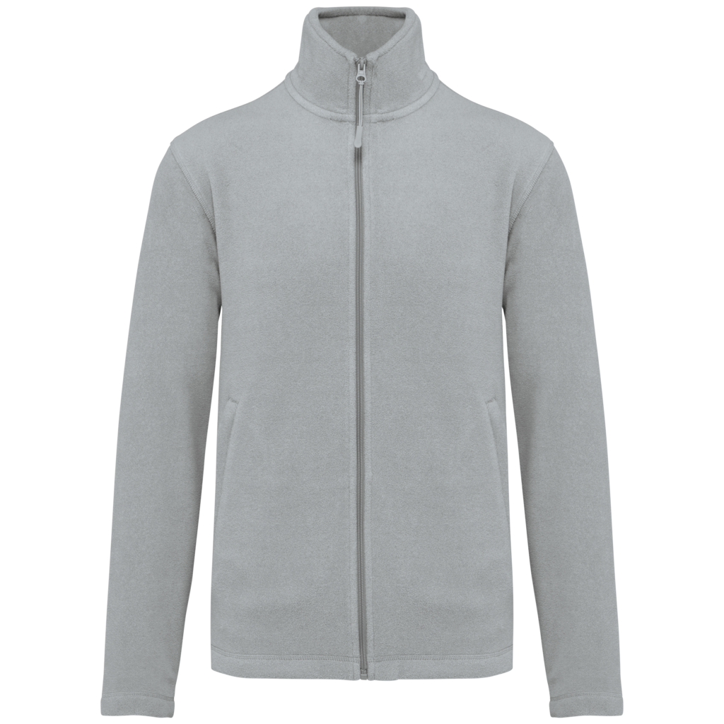 Veste micropolaire zippée homme