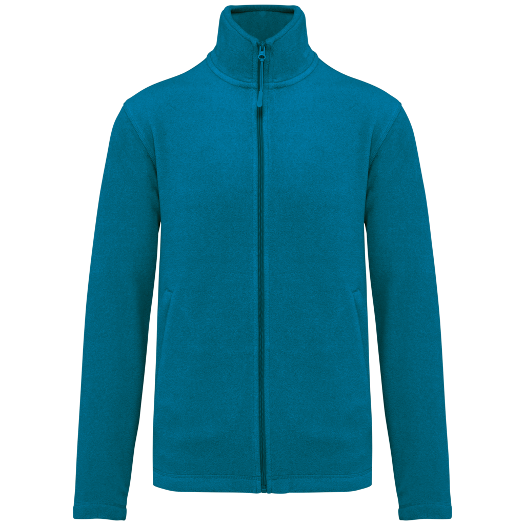 Veste micropolaire zippée homme