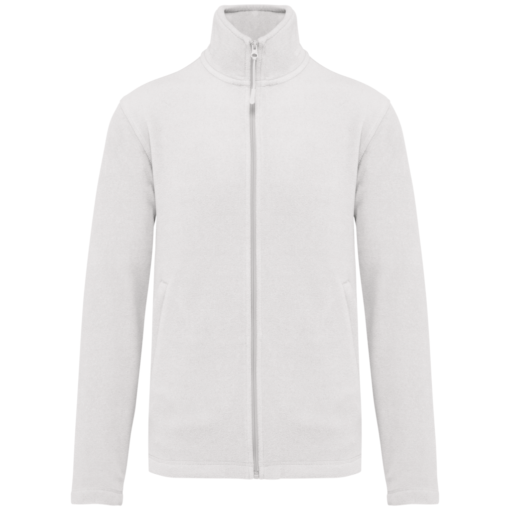 Veste micropolaire zippée homme