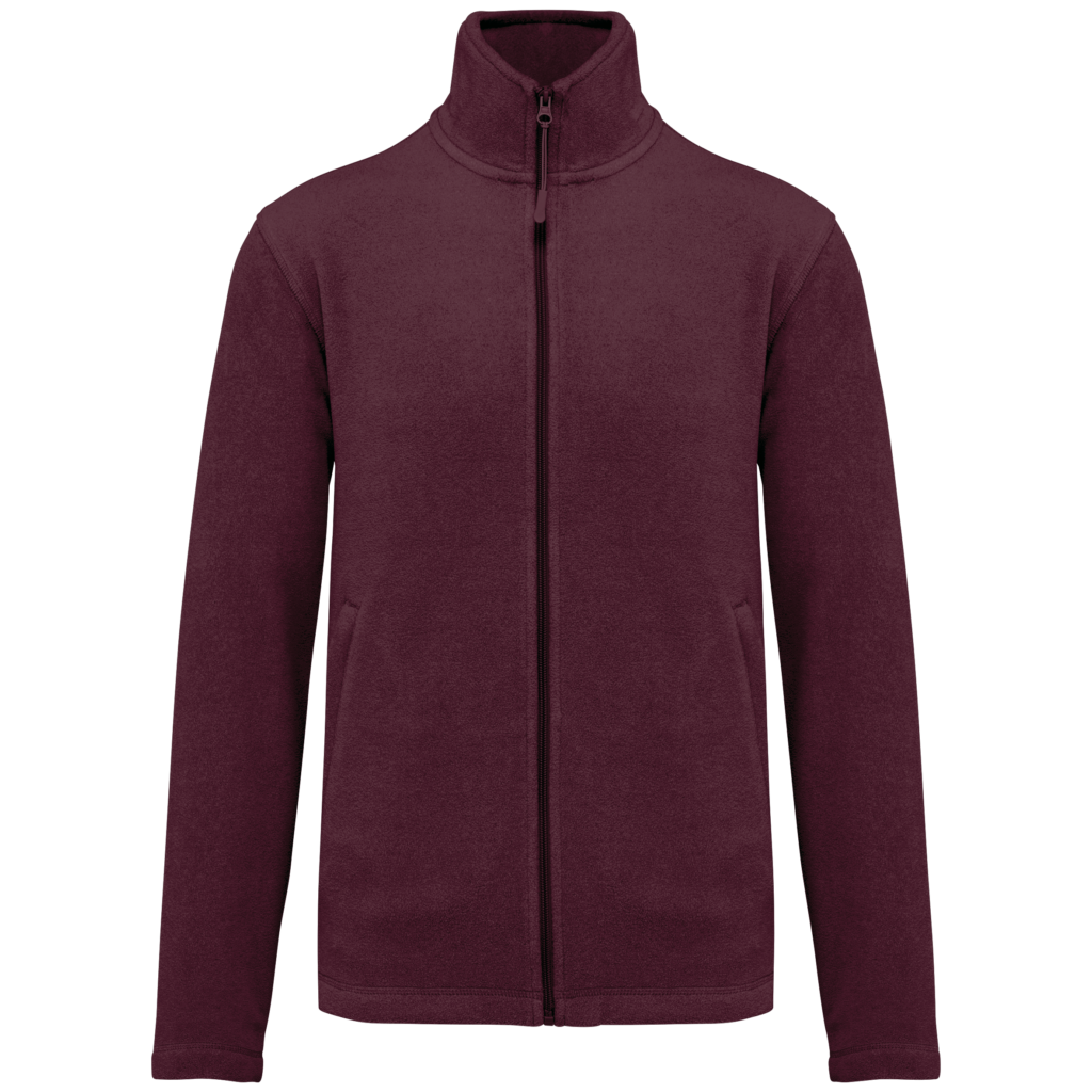 Veste micropolaire zippée homme