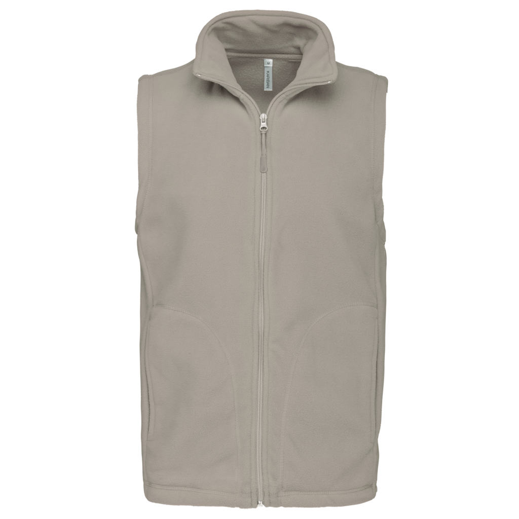 Bodywarmer micropolaire homme