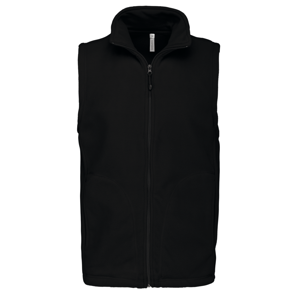 Bodywarmer micropolaire homme