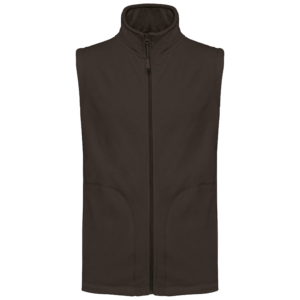 Bodywarmer micropolaire homme