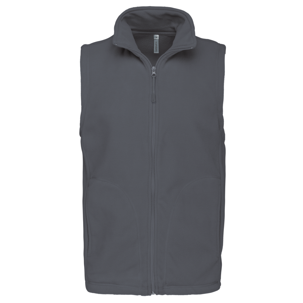 Bodywarmer micropolaire homme