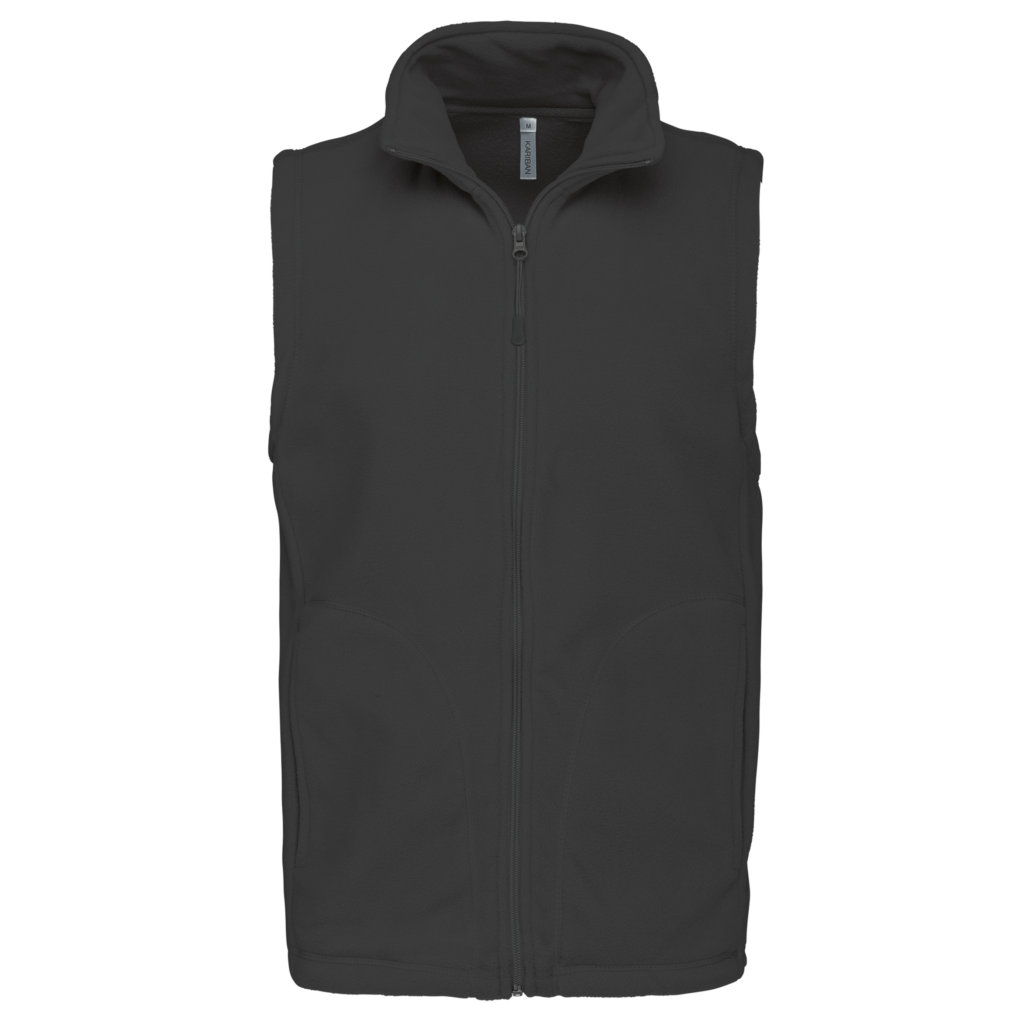 Bodywarmer micropolaire homme