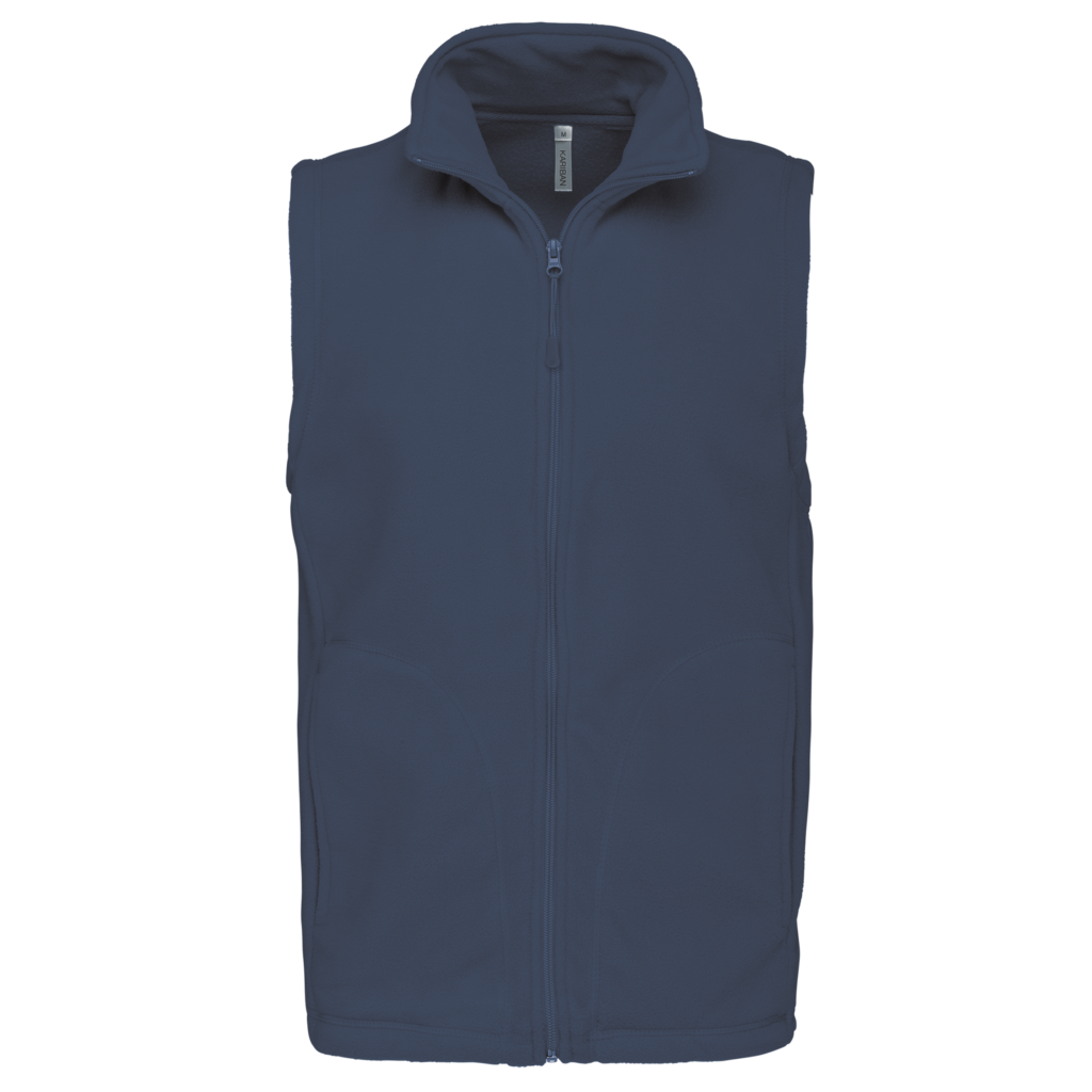 Bodywarmer micropolaire homme