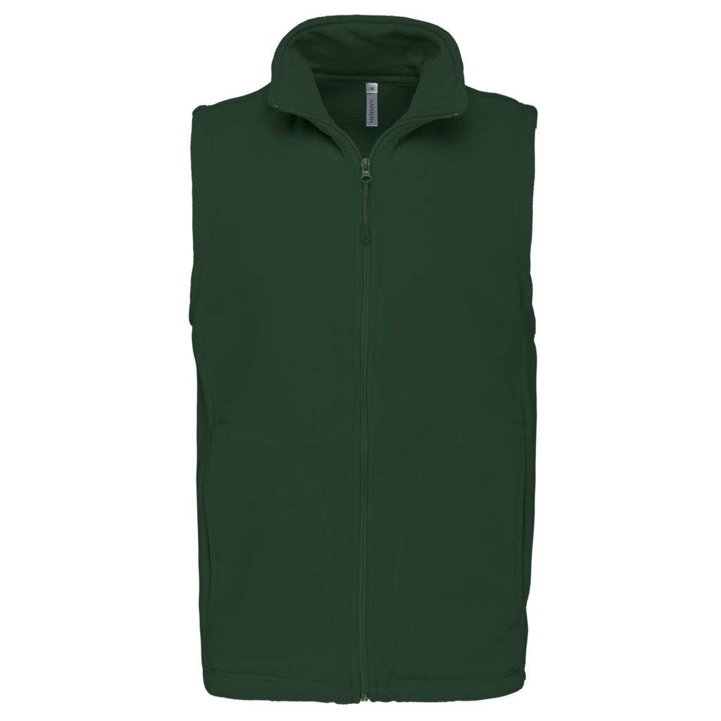 Bodywarmer micropolaire homme