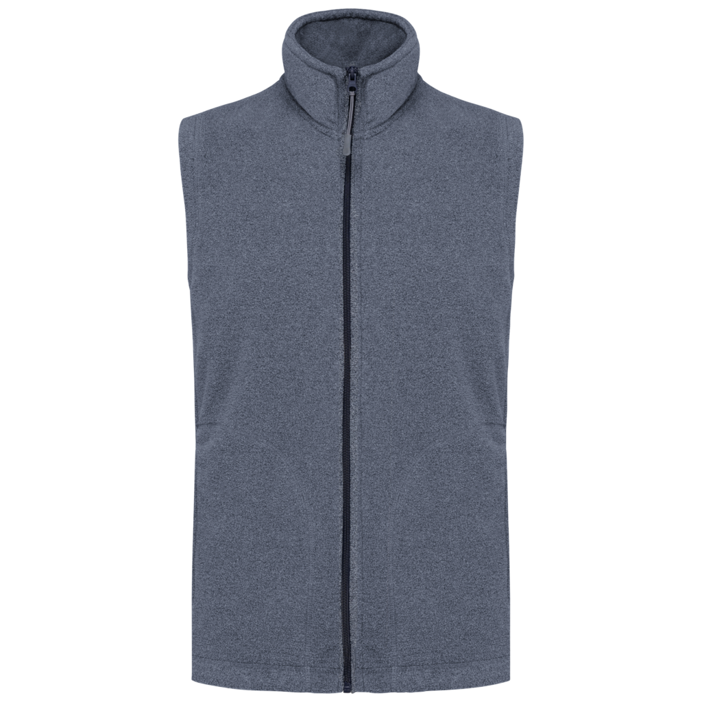 Bodywarmer micropolaire homme