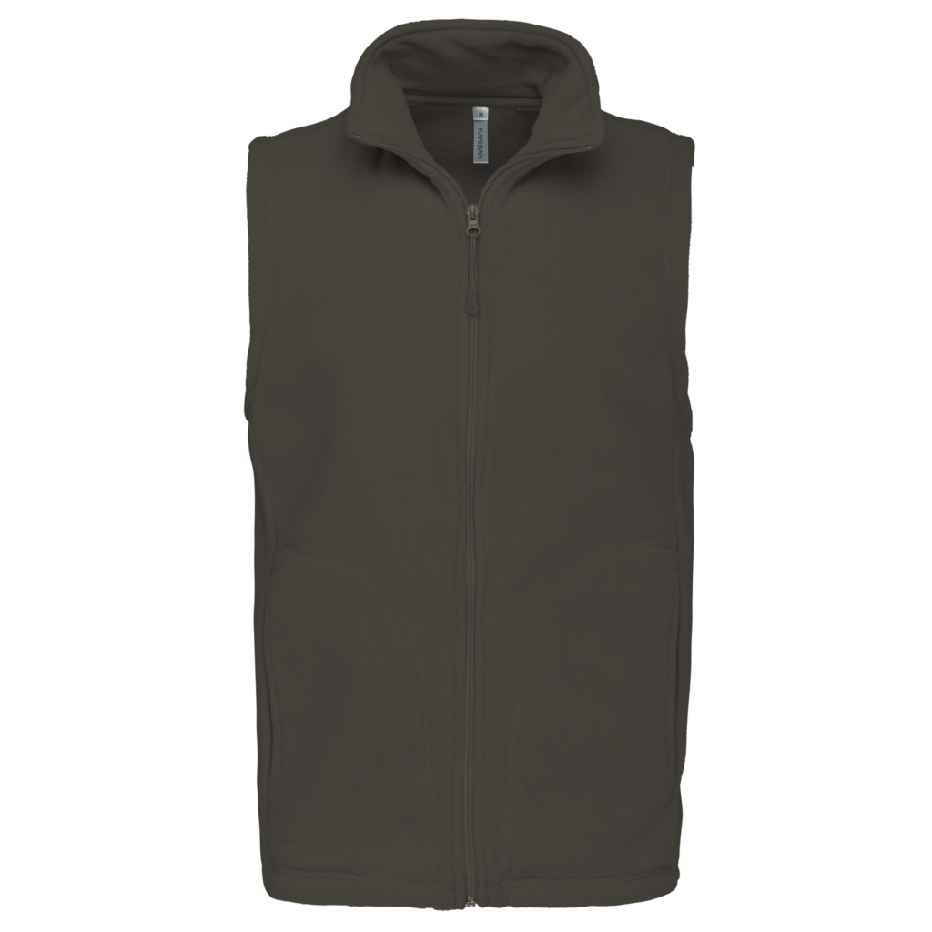 Bodywarmer micropolaire homme