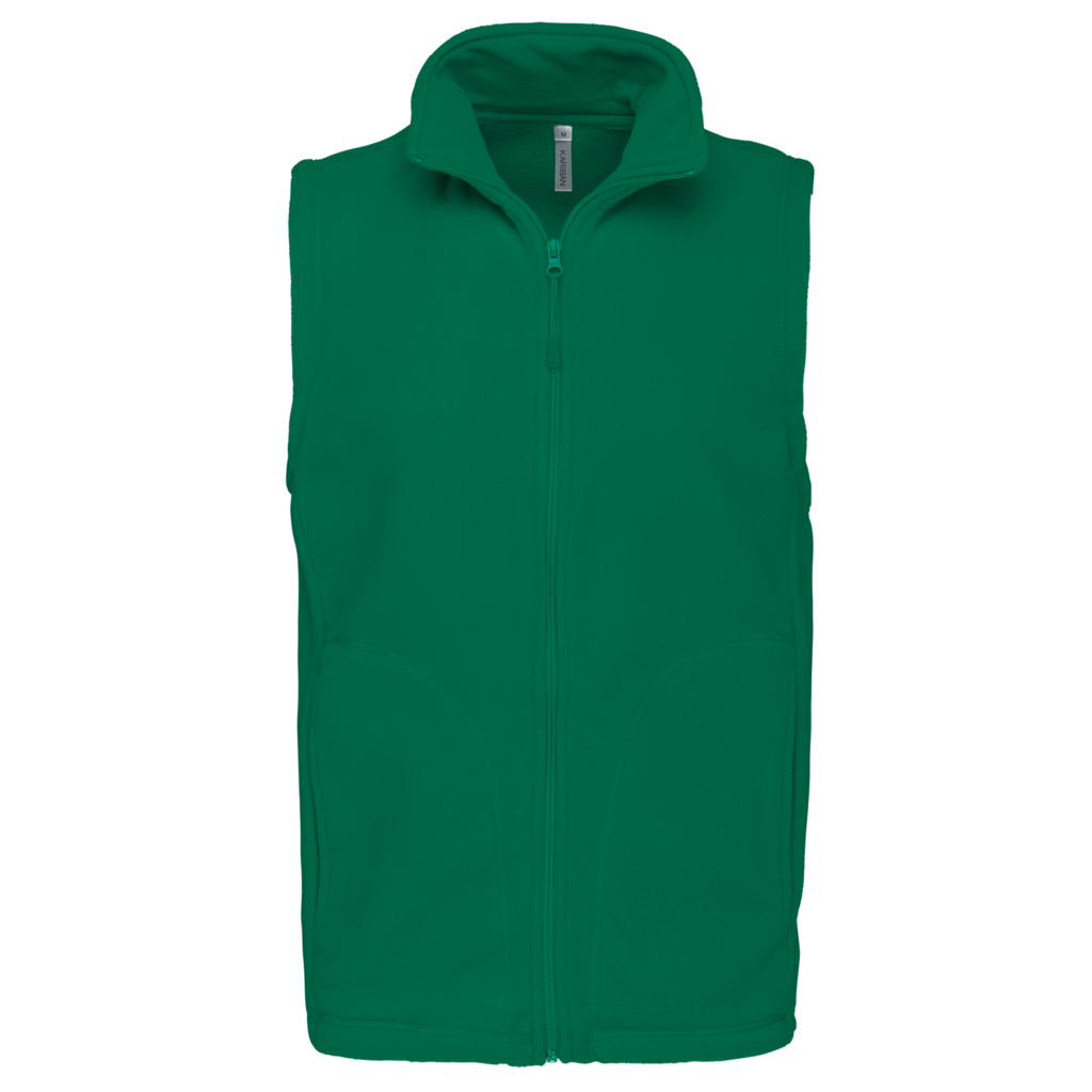 Bodywarmer micropolaire homme