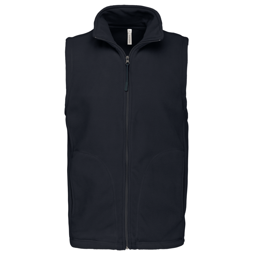 Bodywarmer micropolaire homme