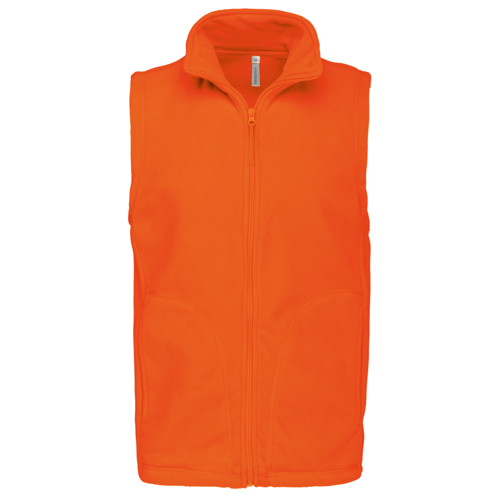 Bodywarmer micropolaire homme