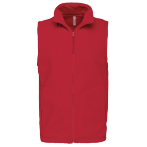 Bodywarmer micropolaire homme