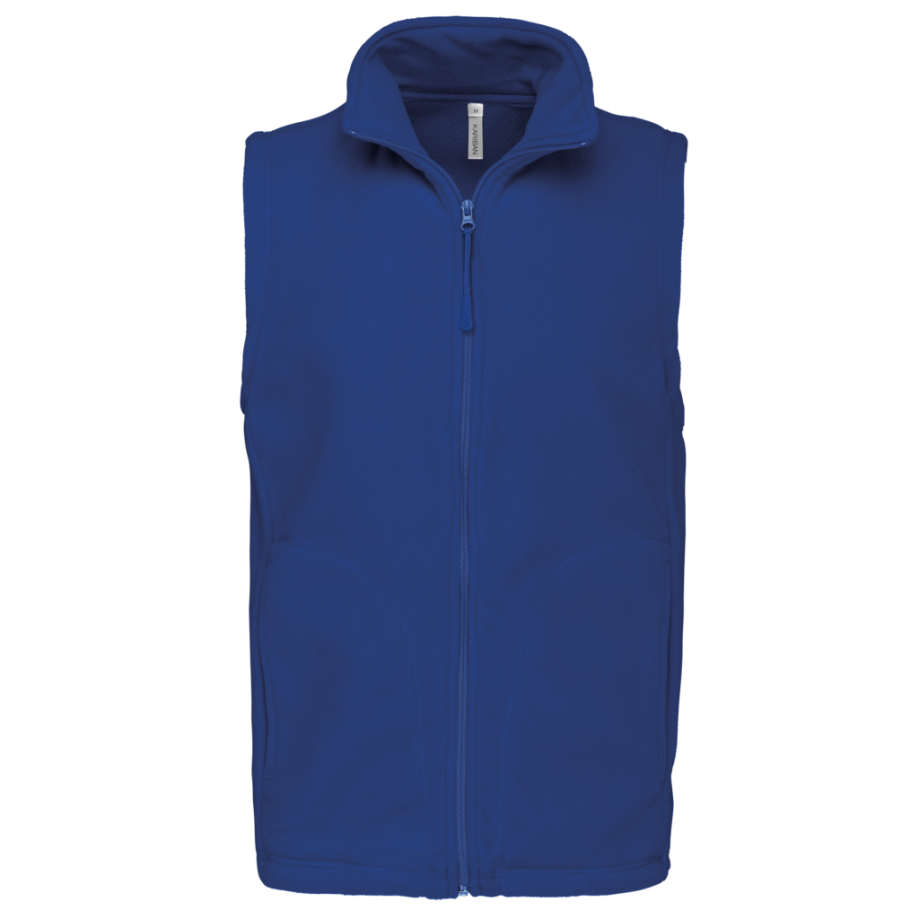Bodywarmer micropolaire homme