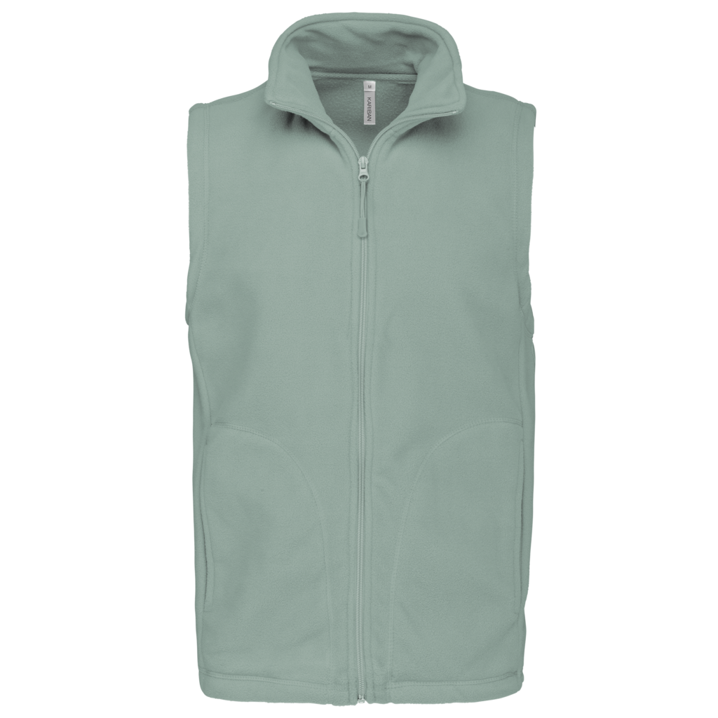 Bodywarmer micropolaire homme