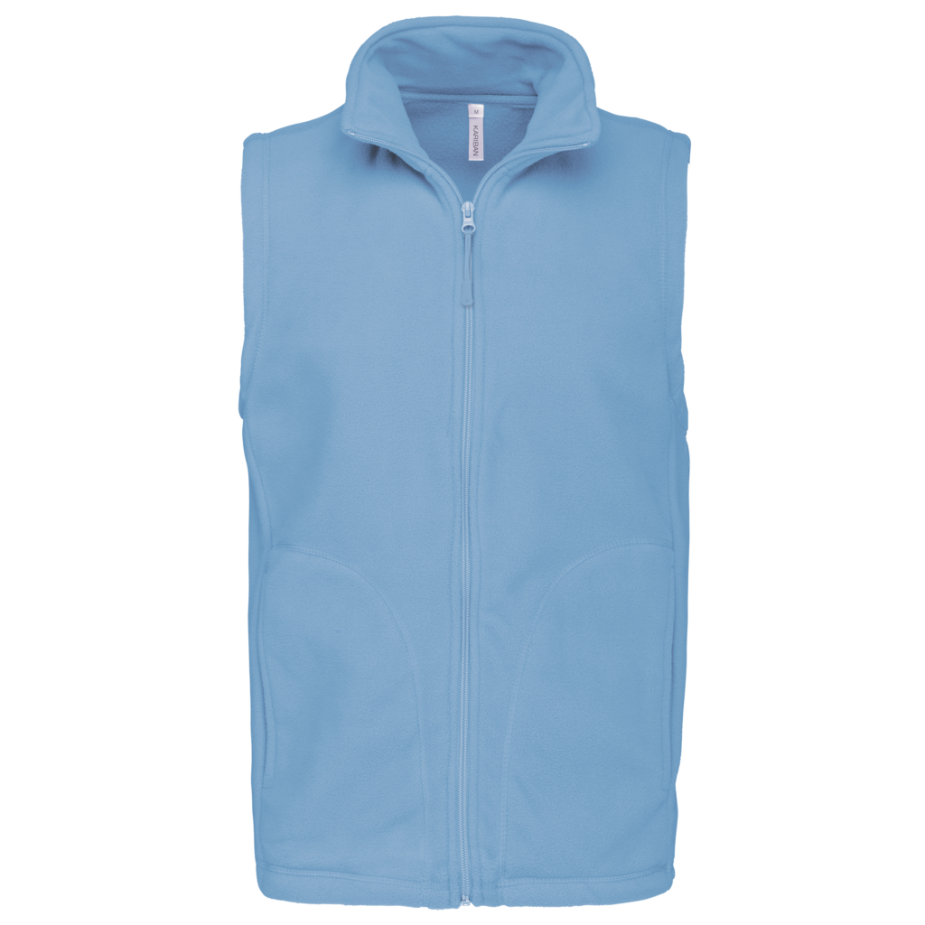 Bodywarmer micropolaire homme