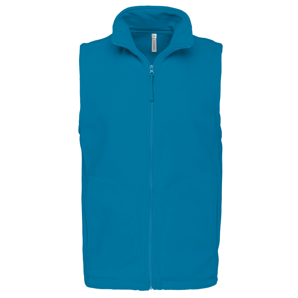 Bodywarmer micropolaire homme