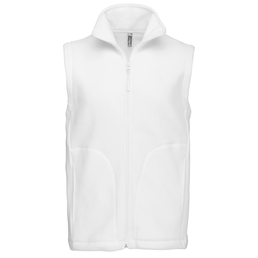 Bodywarmer micropolaire homme