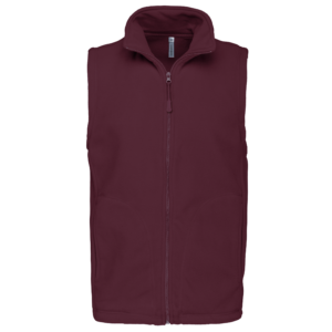 Bodywarmer micropolaire homme