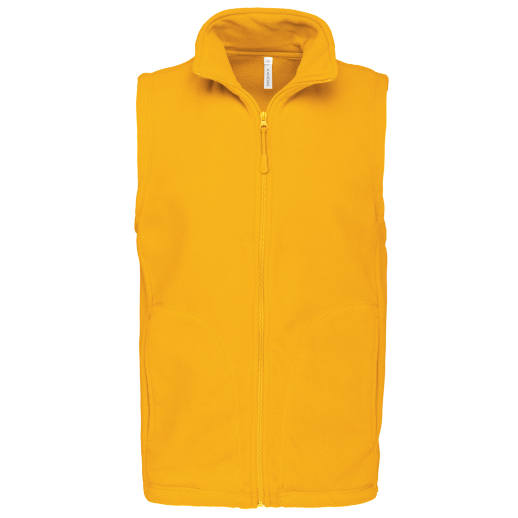 Bodywarmer micropolaire homme