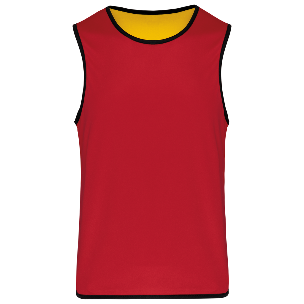 Chasuble de rugby réversible unisexe