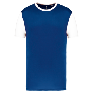 Maillot multisport manches courtes bicolore enfant